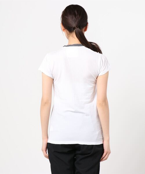 tシャツ 「V::ROOM 」ブイ ルーム/ tencel stretch S/S crew レディース セール】【V::ROOM 】ブイ ルーム/ tencel stretch S/S crew（T