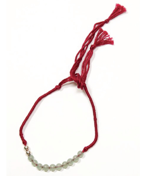 ikasa-m 様　確認用　interval誕生石ミサンガアンクレット 誕生石ミサンガ＊天然石とコードカラーが選べる！＊ブレスレット