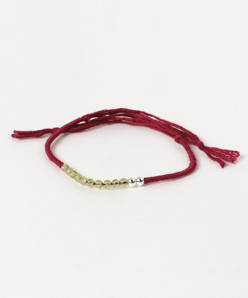 岩座 IWAKURA（イワクラ）の「【岩座】産石願い紐 ミサンガ 赤（ブレスレット・レディース・ストーン/その他12/その他4/その他2/その他3/その他7/その他9/その他6/その他11/その他1/その他8/その他10・FREE）」の8枚目の写真