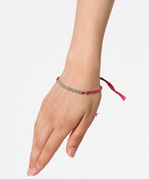 岩座 IWAKURA（イワクラ）の「【岩座】産石願い紐 ミサンガ 赤（ブレスレット・レディース・ストーン/その他12/その他4/その他2/その他3/その他7/その他9/その他6/その他11/その他1/その他8/その他10・FREE）」の15枚目の写真