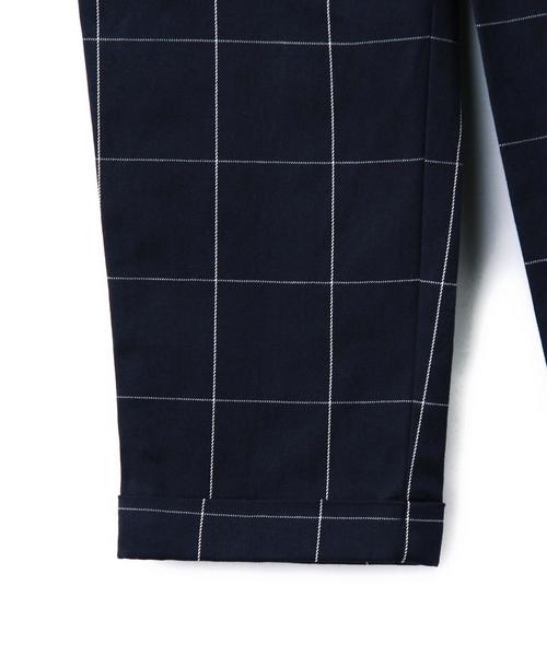 green label relaxing（グリーンレーベルリラクシング）の「チェック パンツ 9L◆（その他パンツ・キッズ・グレー/ネイビー・M/115/L/125/S/105/95）」の17枚目の写真