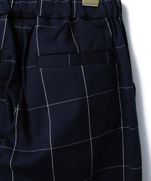 green label relaxing（グリーンレーベルリラクシング）の「チェック パンツ 9L◆（その他パンツ・キッズ・グレー/ネイビー・M/115/L/125/S/105/95）」の9枚目の写真