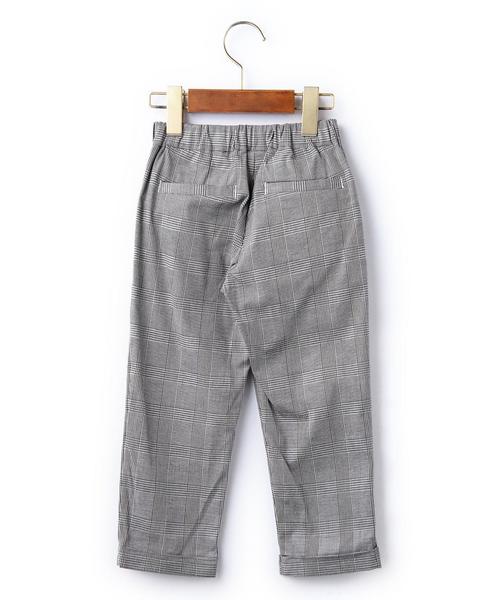 green label relaxing（グリーンレーベルリラクシング）の「チェック パンツ 9L◆（その他パンツ・キッズ・グレー/ネイビー・M/115/L/125/S/105/95）」の11枚目の写真