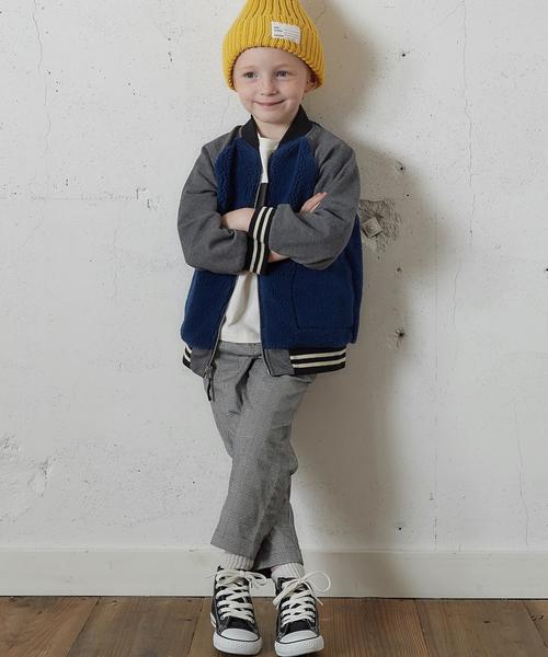 green label relaxing（グリーンレーベルリラクシング）の「チェック パンツ 9L◆（その他パンツ・キッズ・グレー/ネイビー・M/115/L/125/S/105/95）」の14枚目の写真