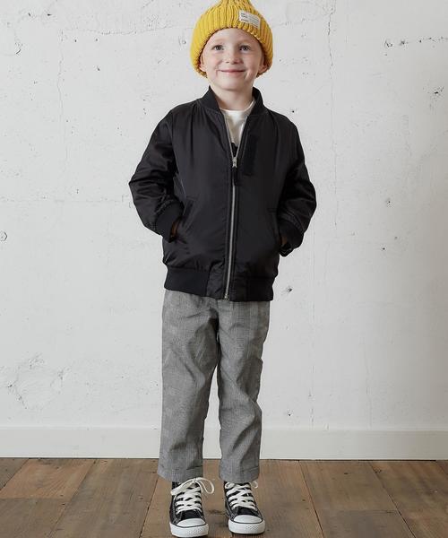 green label relaxing（グリーンレーベルリラクシング）の「チェック パンツ 9L◆（その他パンツ・キッズ・グレー/ネイビー・M/115/L/125/S/105/95）」の4枚目の写真