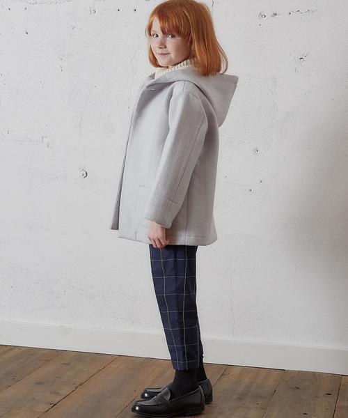 green label relaxing（グリーンレーベルリラクシング）の「チェック パンツ 9L◆（その他パンツ・キッズ・グレー/ネイビー・M/115/L/125/S/105/95）」の7枚目の写真