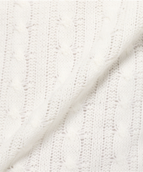 SEVENDAYS=SUNDAY(セブンデイズサンデイ)の「・カシミヤタッチ 長袖ケーブルプルオーバー(ニット/セーター・メンズ・オフホワイト/ベージュ/ロイヤルブルー/ネイビー/ボルドー/ライトグレー・L/M/S)」の12枚目の写真