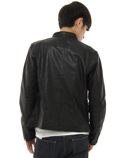 BEAUTY&YOUTH UNITED ARROWS(ビューティーアンドユースユナイテッドアローズ)の「BY ○ⅡLAMB F/ZIP RIDERS §(ライダースジャケット・メンズ・ブラック/ブラウン/その他1・SMALL/MEDIUM/LARGE)」の10枚目の写真