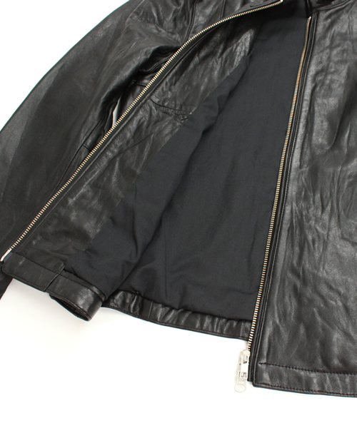 BEAUTY&YOUTH UNITED ARROWS(ビューティーアンドユースユナイテッドアローズ)の「BY ○ⅡLAMB F/ZIP RIDERS §(ライダースジャケット・メンズ・ブラック/ブラウン/その他1・SMALL/MEDIUM/LARGE)」の6枚目の写真