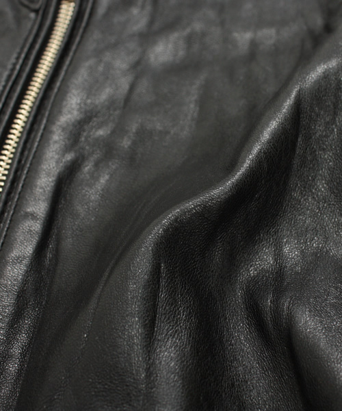 BEAUTY&YOUTH UNITED ARROWS(ビューティーアンドユースユナイテッドアローズ)の「BY ○ⅡLAMB F/ZIP RIDERS §(ライダースジャケット・メンズ・ブラック/ブラウン/その他1・SMALL/MEDIUM/LARGE)」の4枚目の写真