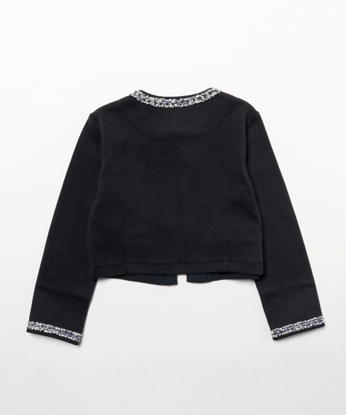 KP（ケーピー）の「ジャケット＆スカートセット（スーツスカート・キッズ・ブルー系その他/オフホワイト・130cm/120cm）」の4枚目の写真