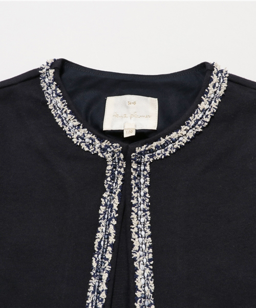 KP（ケーピー）の「ジャケット＆スカートセット（スーツスカート・キッズ・ブルー系その他/オフホワイト・130cm/120cm）」の5枚目の写真