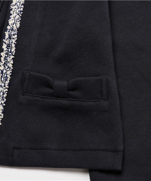 KP（ケーピー）の「ジャケット＆スカートセット（スーツスカート・キッズ・ブルー系その他/オフホワイト・130cm/120cm）」の6枚目の写真