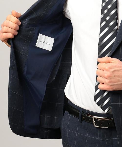 green label relaxing（グリーンレーベルリラクシング）の「【WORK TRIP OUTFITS】TW WP SLIM NT HP- ジャケット ◆（セットアップ・メンズ・ネイビー/ライトグレー・44/50/48/46/42/40）」の13枚目の写真