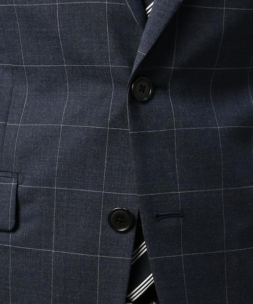 green label relaxing（グリーンレーベルリラクシング）の「【WORK TRIP OUTFITS】TW WP SLIM NT HP- ジャケット ◆（セットアップ・メンズ・ネイビー/ライトグレー・44/50/48/46/42/40）」の14枚目の写真