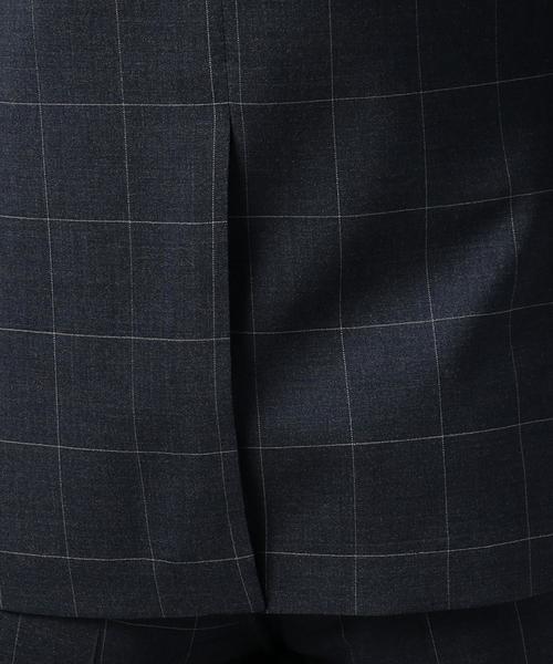 green label relaxing（グリーンレーベルリラクシング）の「【WORK TRIP OUTFITS】TW WP SLIM NT HP- ジャケット ◆（セットアップ・メンズ・ネイビー/ライトグレー・44/50/48/46/42/40）」の15枚目の写真