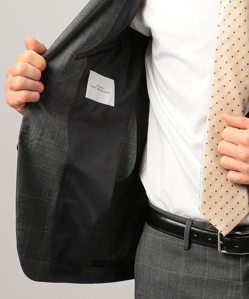 green label relaxing（グリーンレーベルリラクシング）の「【WORK TRIP OUTFITS】TW WP SLIM NT HP- ジャケット ◆（セットアップ・メンズ・ネイビー/ライトグレー・44/50/48/46/42/40）」の8枚目の写真