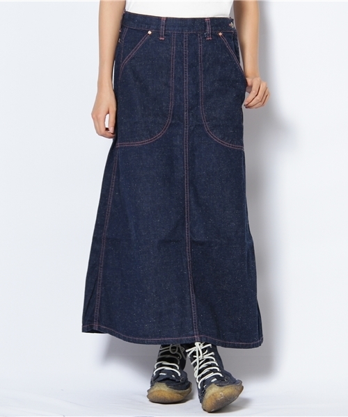 BEAMS BOY（ビームスボーイ）の「BEAMS BOY / デニム ランチスカート（スカート・レディース・ネイビー・0/1/2）」の14枚目の写真