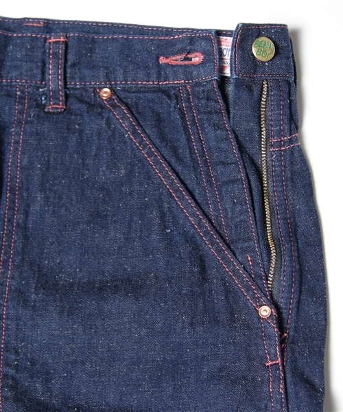 BEAMS BOY（ビームスボーイ）の「BEAMS BOY / デニム ランチスカート（スカート・レディース・ネイビー・0/1/2）」の7枚目の写真