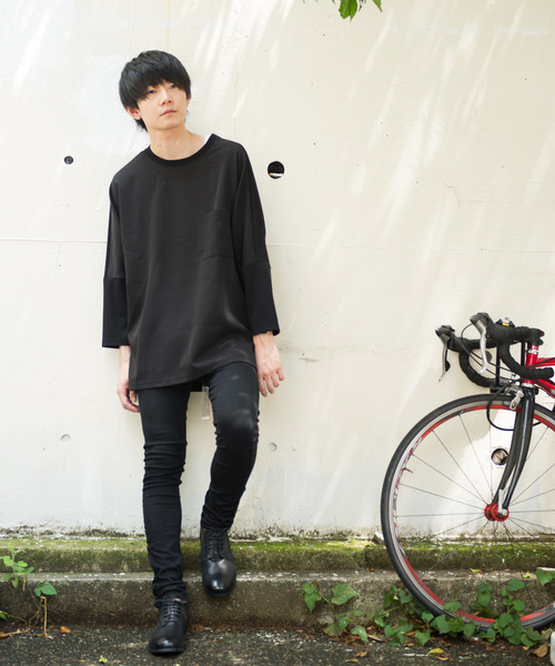 GRAND GLOBAL（グランドグローバル）の「GRAND GLOBAL / 2WAYプレーンシューズ（ドレスシューズ・メンズ・ブラック/オフホワイト・38/40）」の14枚目の写真