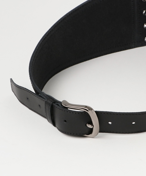 JILL STUART(ジルスチュアート)の「レースアップベルト (ベルト・レディース・ブラック/ベージュ・フリ-)」の4枚目の写真