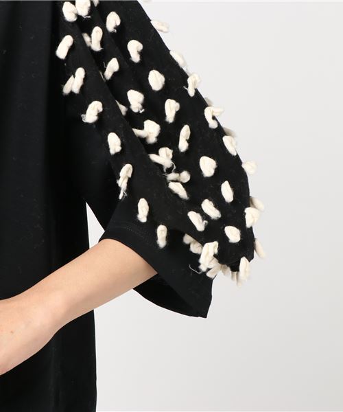 TSUMORI CHISATO（ツモリチサト）の「ﾎﾞﾝﾎﾞﾝｼﾞｬｰｼﾞｨｰ（ワンピース・レディース・ブラック/イエロー/ライトピンク・02）」の10枚目の写真