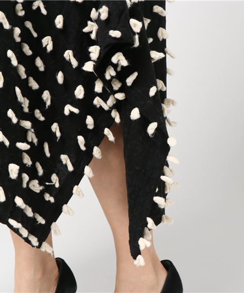 TSUMORI CHISATO（ツモリチサト）の「ﾎﾞﾝﾎﾞﾝｼﾞｬｰｼﾞｨｰ（ワンピース・レディース・ブラック/イエロー/ライトピンク・02）」の11枚目の写真