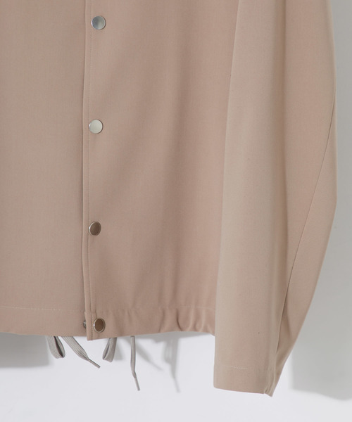 STUDIOUS（ステュディオス）の「【STUDIOUS】ドレープツイルコーチジャケット【ZOZO限定アイテム】（ブルゾン・メンズ・ブラック/ベージュ/ブルー/イエロー/グレー・1/2/3）」の11枚目の写真