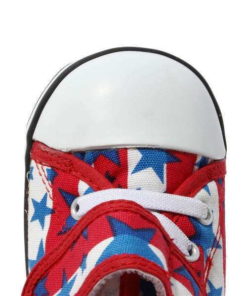 CONVERSE（コンバース）の「BABY ALL STAR SB CELLO V-1/ベビー オールスターSB  セロ V-1（スニーカー・キッズ・イエロー×グリーン/レッド系その他・12cm/12.5cm/13cm/13.5㎝/14cm/14.5㎝/15cm）」の6枚目の写真