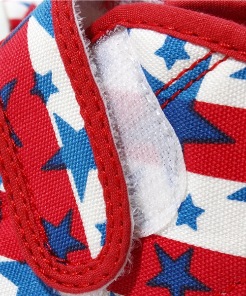 CONVERSE（コンバース）の「BABY ALL STAR SB CELLO V-1/ベビー オールスターSB  セロ V-1（スニーカー・キッズ・イエロー×グリーン/レッド系その他・12cm/12.5cm/13cm/13.5㎝/14cm/14.5㎝/15cm）」の8枚目の写真