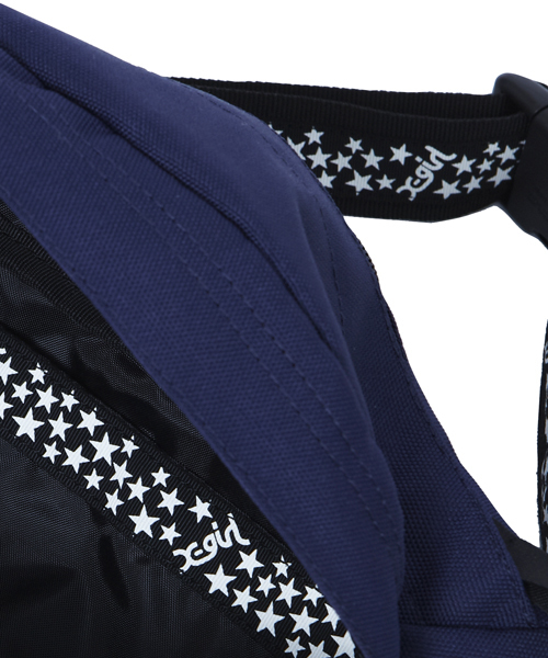 X-girl（エックスガール）の「BREEZE BODY  BAG（ボディバッグ/ウエストポーチ・レディース・ブラック/イエロー/ブルー/ネイビー・ONE SIZE）」の12枚目の写真