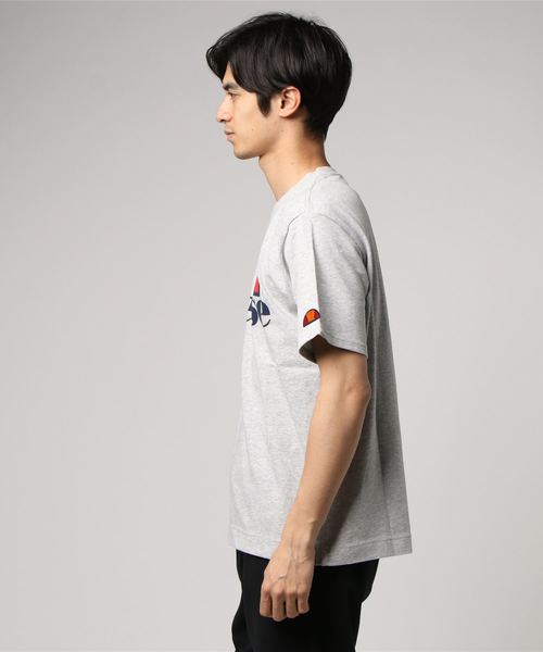 ellesse（エレッセ）の「エレッセ ユニセックスヘリテージティー（Tシャツ/カットソー・メンズ・ネイビー/ミックスグレー/ホワイト・LARGE/MEDIUM/SMALL/X-LARGE/X-SMALL）」の4枚目の写真