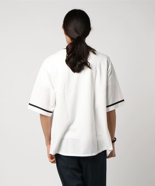 WEGO(ウィゴー)の「WEGO/ベースボールシャツ(シャツ/ブラウス・メンズ・ホワイト/ブラック/グリーン/レッド/イエロー/パープル・LARGE/MEDIUM)」の8枚目の写真