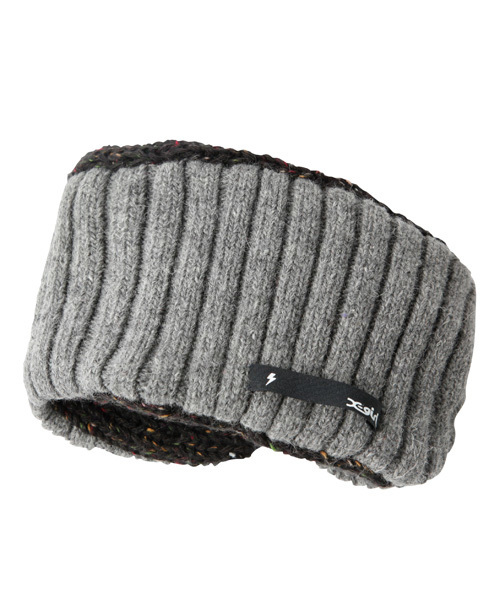 X-girl(エックスガール)の「KNIT HAIR BAND(ヘアバンド・レディース・ブラック/レッド・ONE SIZE)」の4枚目の写真