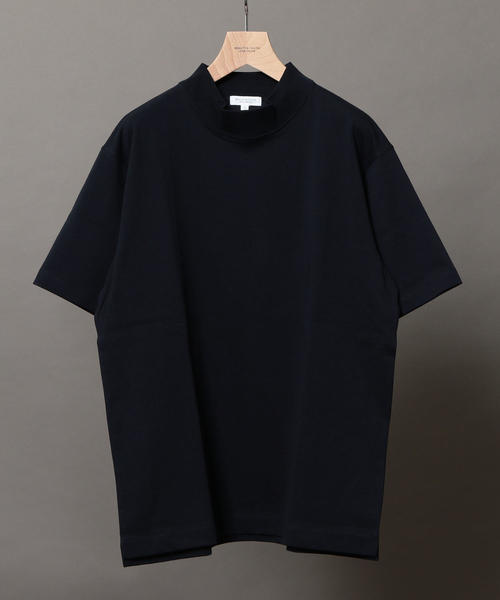 BEAUTY&YOUTH UNITED ARROWS（ビューティーアンドユースユナイテッドアローズ）の「BY モックネック ワイドフォルム カットソー ◆（Tシャツ/カットソー・メンズ・ホワイト/ライトグレー/ネイビー・SMALL/MEDIUM/LARGE/X-LARGE）」の3枚目の写真