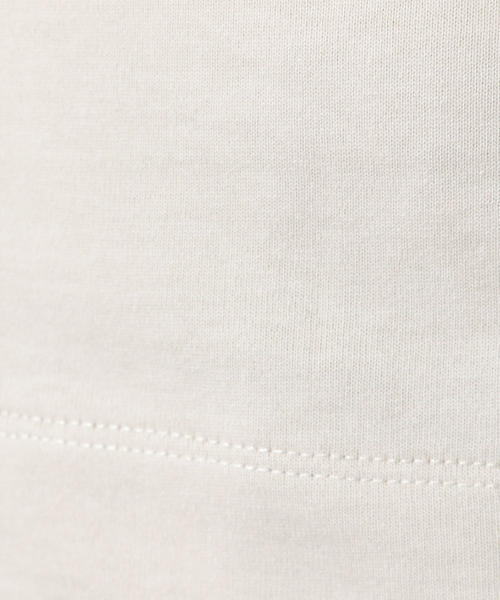 BEAUTY&YOUTH UNITED ARROWS（ビューティーアンドユースユナイテッドアローズ）の「BY モックネック ワイドフォルム カットソー ◆（Tシャツ/カットソー・メンズ・ホワイト/ライトグレー/ネイビー・SMALL/MEDIUM/LARGE/X-LARGE）」の14枚目の写真