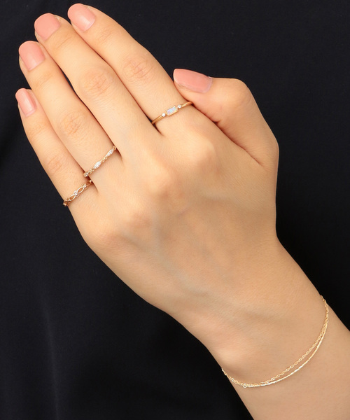 agete（アガット）の「K10リング（リング・レディース・ゴールド系その他・#11/#13/#9）」の7枚目の写真