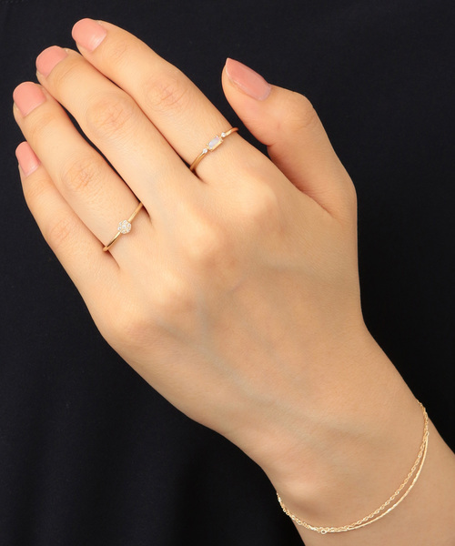 agete（アガット）の「K10リング（リング・レディース・ゴールド系その他・#11/#13/#9）」の8枚目の写真