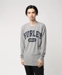 HURLEY1999 LONG SLEEVE TEE/ハーレー 長袖 ロゴ ロンT カレッジフォント