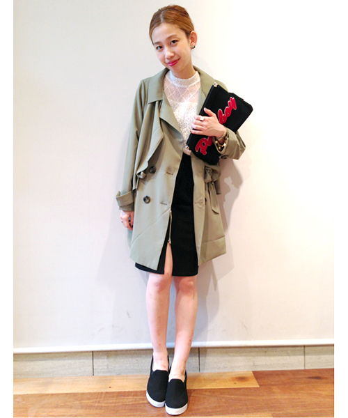 WHO'S WHO gallery（フーズフーギャラリー）の「インヒールスリッポン（スニーカー・レディース・ベージュ/ブラック/ネイビー/シルバー/その他22・SMALL/MEDIUM/LARGE）」の6枚目の写真