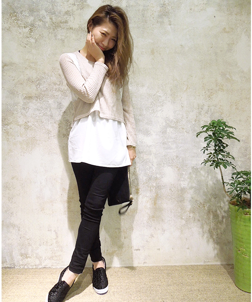 WHO'S WHO gallery（フーズフーギャラリー）の「インヒールスリッポン（スニーカー・レディース・ベージュ/ブラック/ネイビー/シルバー/その他22・SMALL/MEDIUM/LARGE）」の7枚目の写真