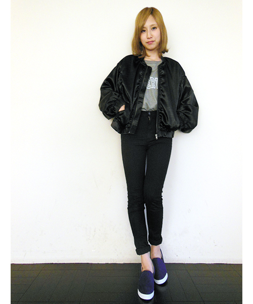 WHO'S WHO gallery（フーズフーギャラリー）の「インヒールスリッポン（スニーカー・レディース・ベージュ/ブラック/ネイビー/シルバー/その他22・SMALL/MEDIUM/LARGE）」の8枚目の写真