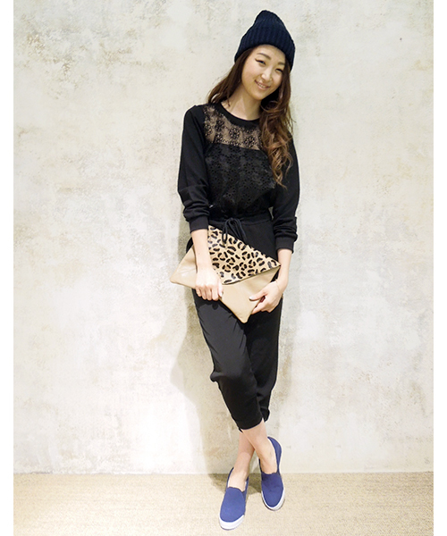 WHO'S WHO gallery（フーズフーギャラリー）の「インヒールスリッポン（スニーカー・レディース・ベージュ/ブラック/ネイビー/シルバー/その他22・SMALL/MEDIUM/LARGE）」の10枚目の写真