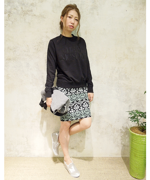 WHO'S WHO gallery（フーズフーギャラリー）の「インヒールスリッポン（スニーカー・レディース・ベージュ/ブラック/ネイビー/シルバー/その他22・SMALL/MEDIUM/LARGE）」の19枚目の写真