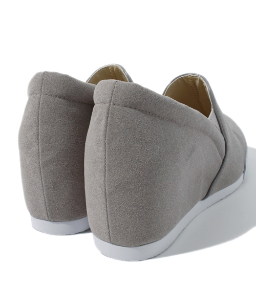 WHO'S WHO gallery（フーズフーギャラリー）の「インヒールスリッポン（スニーカー・レディース・ベージュ/ブラック/ネイビー/シルバー/その他22・SMALL/MEDIUM/LARGE）」の13枚目の写真