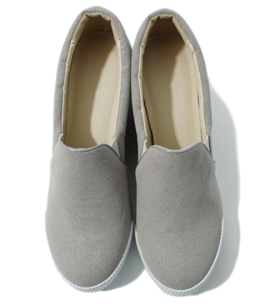 WHO'S WHO gallery（フーズフーギャラリー）の「インヒールスリッポン（スニーカー・レディース・ベージュ/ブラック/ネイビー/シルバー/その他22・SMALL/MEDIUM/LARGE）」の17枚目の写真