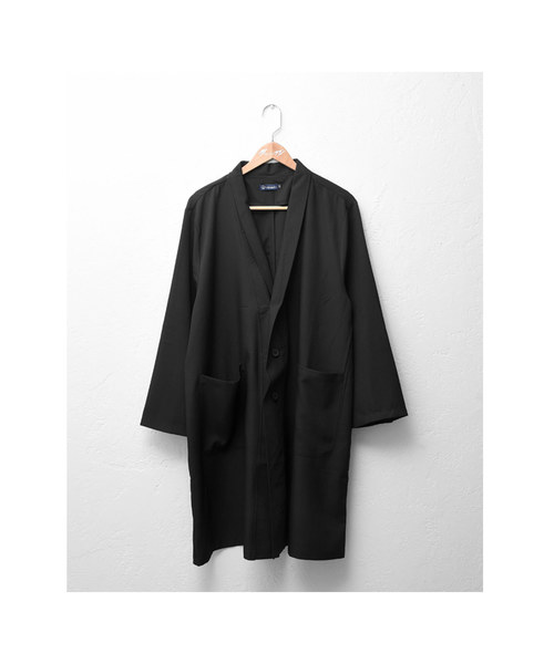 MinoriTY（マイノリティ）の「ショールカラーロングガウン（その他アウター・メンズ・ブラック/ベージュ/ライトグリーン/チャコール・M/L）」の5枚目の写真