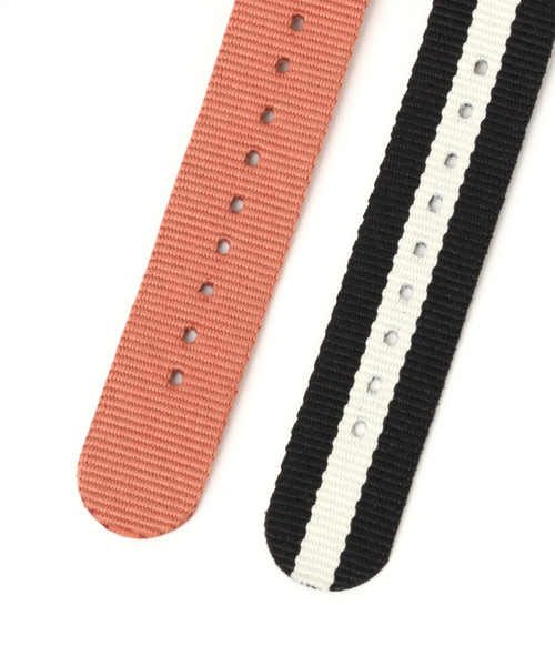 niko and...（ニコアンド）の「チェンジベルトスクエアウォッチ（アナログ腕時計・レディース・ブラック/ピンク・0）」の6枚目の写真