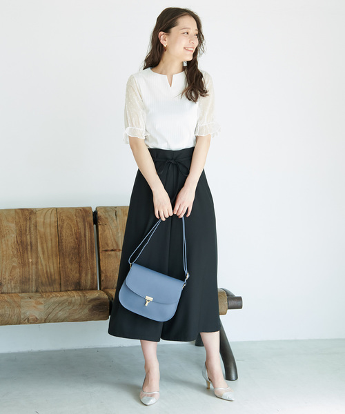 ROPE' PICNIC（ロペピクニック）の「ドットドビーキーネックトップス（その他トップス・レディース・ホワイト/ブラック/グリーン系その他/ピンク・38/40）」の15枚目の写真