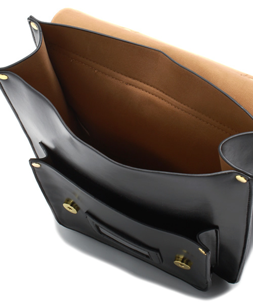 WEGO(ウィゴー)の「WEGO/サッチェルリュック(バックパック/リュック・レディース・ホワイト/ブラック/サックスブルー/ピンク/パープル・FREE)」の8枚目の写真